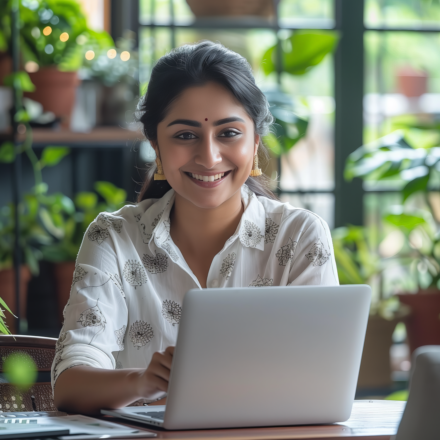 A focused Indian individual, possibly a young entrepreneur, engaging with a laptop, symbolizing the tech-savvy generation leveraging online opportunities like affiliate marketing.