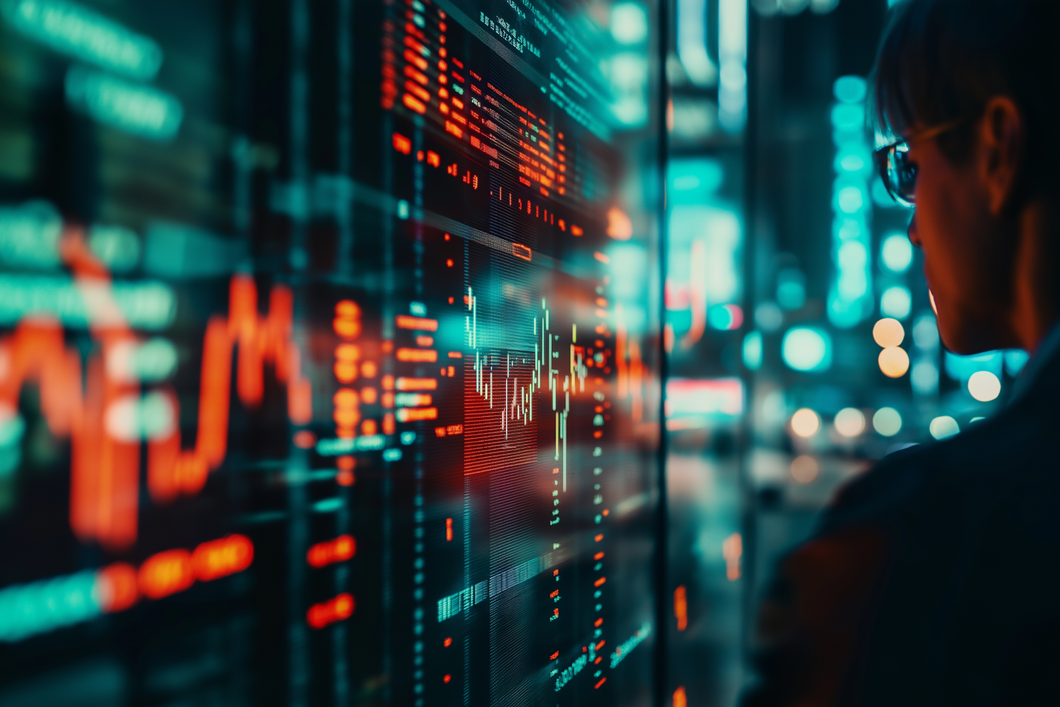 A business professional reviewing dashboards and data to track affiliate performance, identify top partners, and optimize program strategies.