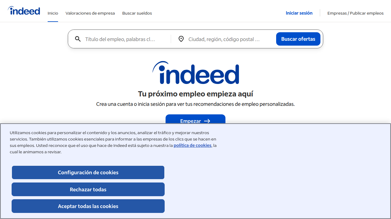 Indeed.com, a popular online platform used for job searching, career exploration, and researching salary information for various roles.