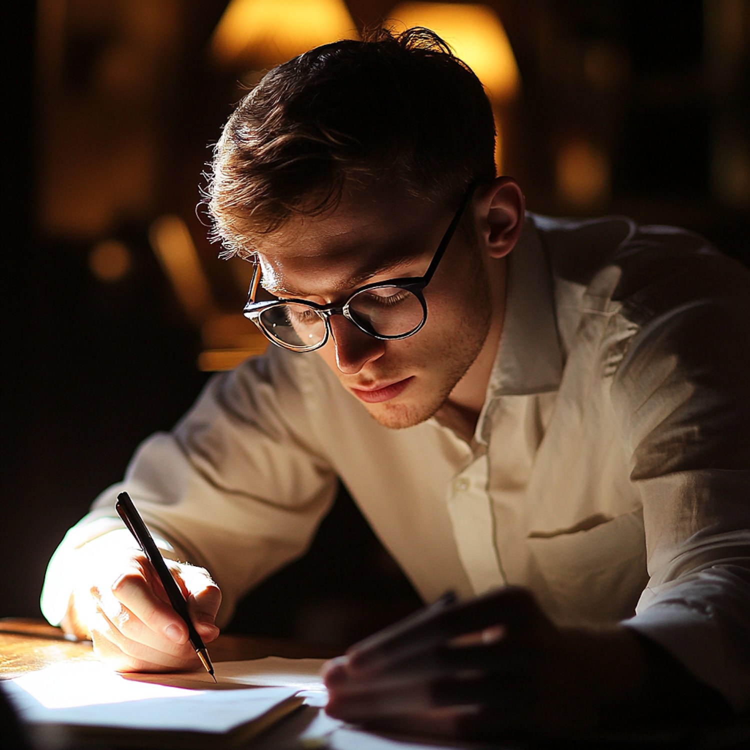 A person intently working on their laptop, reflecting the effort and authenticity required to build trust through genuine content.