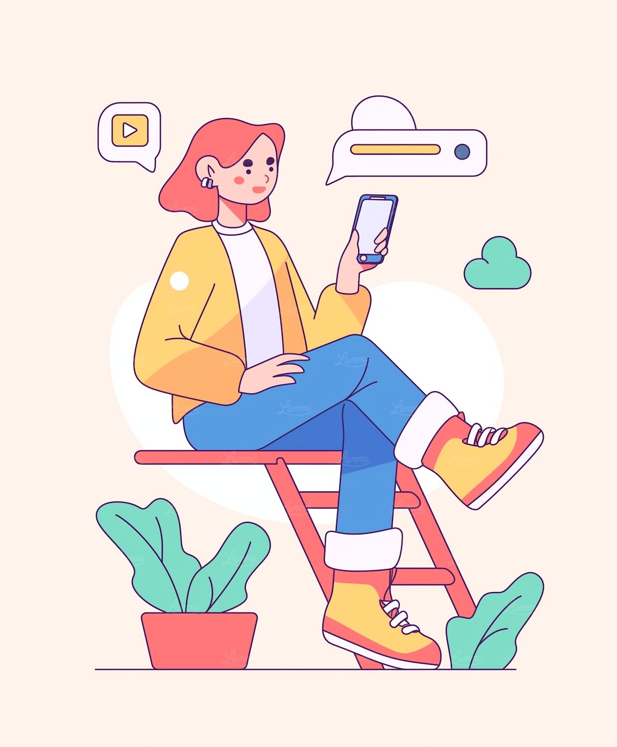 A person interacting with an AI voice assistant, representing the growing trend of voice search and mobile-first content in affiliate marketing.