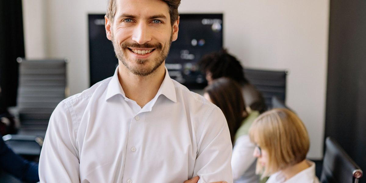 Portraying a confident individual, symbolizing the potential for success and value gained through ShareASale.