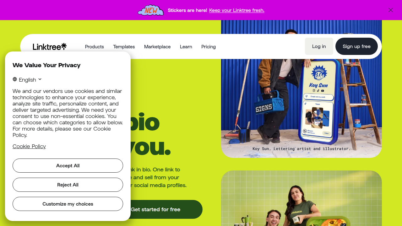 Linktree serves as a central hub for creators to manage and share all their important links with their audience.